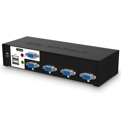 Shengwei KS-1041UA KVM automatic switch USB keyboard mouse 4 port wiring with audio four into a VGA multi-computer switch sharing device
Shengwei KS-1041UA KVM automatic switch USB keyboard mouse 4 port wiring with audio four into a VGA multi-computer switch sharing device