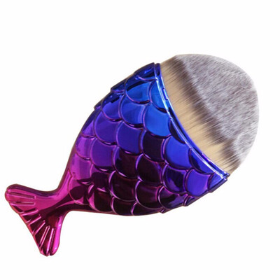 New Fish Scales Colorful Makeup Brushes Face Foundation Powder Blush Highlighter Make Up Brush Maquiagem
New Fish Scales Colorful Makeup Brushes Face Foundation Powder Blush Highlighter Make Up Brush Maquiagem