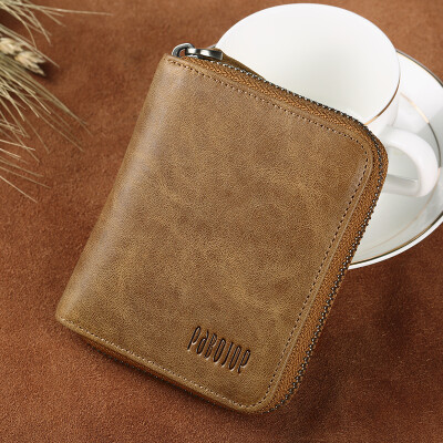 Paibao pabojoe mens wallet mens leather wallet first layer cowhide RFID anti-theft brush multi-function card position key change coin bag vertical zipper clutch bag 1318C khaki
Paibao pabojoe mens wallet mens leather wallet first layer cowhide RFID anti-theft brush multi-function card position key change coin bag vertical zipper clutch bag 1318C khaki