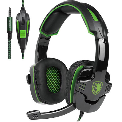 SADES SA-930 35mm Gaming Headsets with Microphone Noise Cancellation Music Headphones Black-purple for PS4 New Xbox One Laptop Ta
SADES SA-930 35mm Gaming Headsets with Microphone Noise Cancellation Music Headphones Black-purple for PS4 New Xbox One Laptop Ta