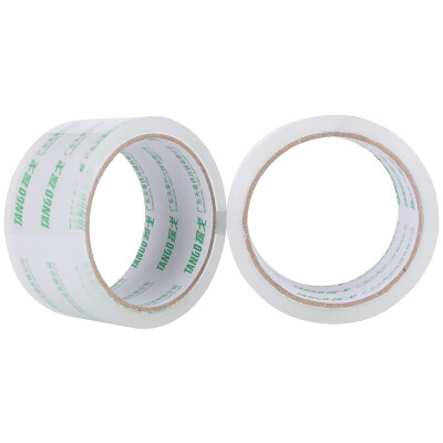 Tango (TANGO) high-quality high-transparent sealing tape packing tape 60mm * 100y (91.4 meters) 5 package Tianzhang produced
Tango (TANGO) high-quality high-transparent sealing tape packing tape 60mm * 100y (91.4 meters) 5 package Tianzhang produced