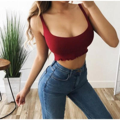 Fashion Sexy Womens Tank Crop Tops Vest Top Blouse Sleeveless Shirts Size S M L
Fashion Sexy Womens Tank Crop Tops Vest Top Blouse Sleeveless Shirts Size S M L