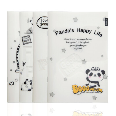 Guangbo GuangBo 6 installed 40 B5 waterproof cover notebook cartoon notes panda random HGB01066
Guangbo GuangBo 6 installed 40 B5 waterproof cover notebook cartoon notes panda random HGB01066