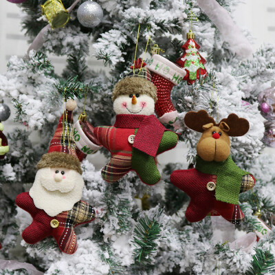 3pcsset Christmas Hanging Dolls Santa Reindeer Snowman Toys Christmas Tree Decorations Ornaments
3pcsset Christmas Hanging Dolls Santa Reindeer Snowman Toys Christmas Tree Decorations Ornaments