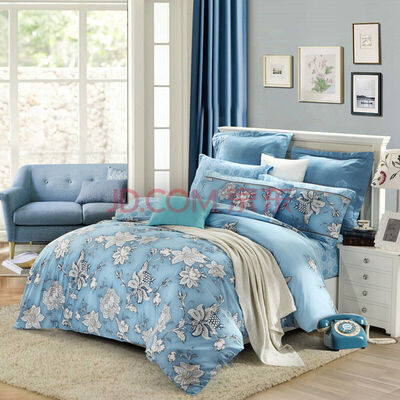 Mercury Home Textiles MERCURY Cotton satin active printing four-piece blue mountain coffee double 15-meter bed
Mercury Home Textiles MERCURY Cotton satin active printing four-piece blue mountain coffee double 15-meter bed