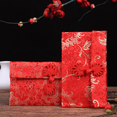 Extreme space JDKJ wedding red envelope Chinese wedding cloth red envelope personality brocade red bag cross section Xianglong phoenix tail paragraph 1 pair
Extreme space JDKJ wedding red envelope Chinese wedding cloth red envelope personality brocade red bag cross section Xianglong phoenix tail paragraph 1 pair
