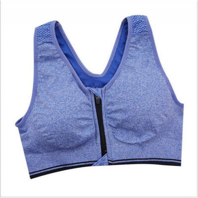 UK Womens Ladies Zipper Sport Bra Running Gym Yoga Padded Fitness Tank Tops
UK Womens Ladies Zipper Sport Bra Running Gym Yoga Padded Fitness Tank Tops