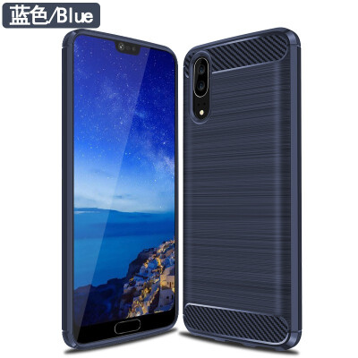 Fivice HUAWEI P20 case Brushed carbon fiber silicone anti-fall soft shell phone case
Fivice HUAWEI P20 case Brushed carbon fiber silicone anti-fall soft shell phone case