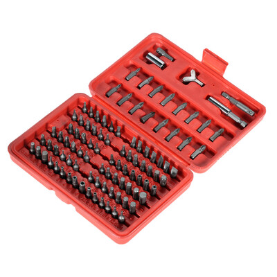 100pcsset Sturdy Chrome Vanadium Steel Screwdriver Head Set Professional Torx Hex Bit Set with Case
100pcsset Sturdy Chrome Vanadium Steel Screwdriver Head Set Professional Torx Hex Bit Set with Case