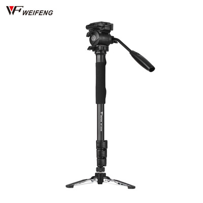 Weifeng WF-3958M Professional Portable Aluminum Alloy Camera Monopod with Fluid Pan Head Unipod Holder 14" 38" Screw Mounts Max
Weifeng WF-3958M Professional Portable Aluminum Alloy Camera Monopod with Fluid Pan Head Unipod Holder 14" 38" Screw Mounts Max