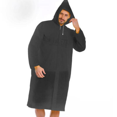 KQ_ Clear EVA See Through Raincoat Transparent Festival Rain Coat Raincoat Surpr