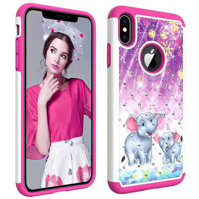 Apple Diamond Hard PC Iphone XXS Cases Non Slip TPU Drop Protection Compatible with Iphone XXS
Apple Diamond Hard PC Iphone XXS Cases Non Slip TPU Drop Protection Compatible with Iphone XXS