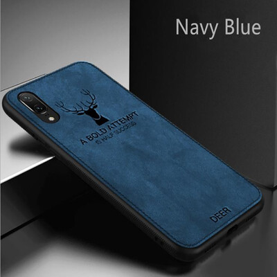 For Samsung Galaxy J6 J4 plus Phone Case Super Soft Plush Fluffy Cloth 3D Patterned Deer TPU edge mobile phone shell