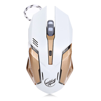 Warwolf T1 Optical 3200DPI 6D Wired Macro Programming Luminous Gaming Mouse