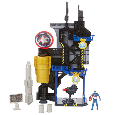 Hasbro Marvel Avengers Alliance 2.5 inches Toy Scene Set Captain America (blue) B6739
Hasbro Marvel Avengers Alliance 2.5 inches Toy Scene Set Captain America (blue) B6739