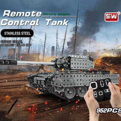 RC Battle Tank Car Building Blocks Educational Toys Stainless Steel Remote Control RC Toy Gift for Kids Boys 952pcs
RC Battle Tank Car Building Blocks Educational Toys Stainless Steel Remote Control RC Toy Gift for Kids Boys 952pcs