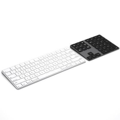 Wireless Numeric Keyboard Aluminium 34 Key BT Keyboard Built-in Rechargeable Battery Keypad for WindowsiOSAndroid Black
Wireless Numeric Keyboard Aluminium 34 Key BT Keyboard Built-in Rechargeable Battery Keypad for WindowsiOSAndroid Black