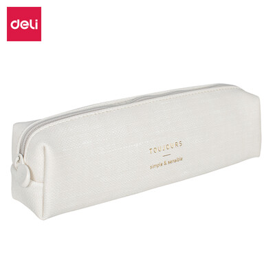 Deli deli square dirt-resistant waterproof pencil case student stationery box large-capacity multi-function pencil bag beige white 66826
Deli deli square dirt-resistant waterproof pencil case student stationery box large-capacity multi-function pencil bag beige white 66826