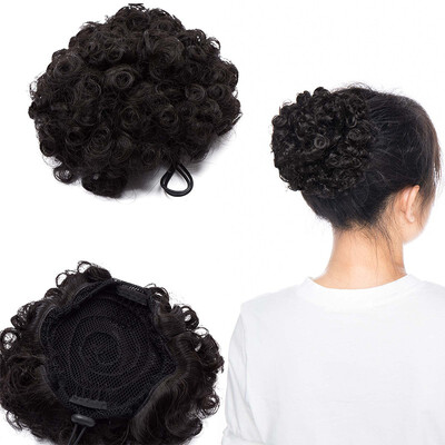 Afro Bun Extension Puff Ponytail Chignon Hairpiece With Drawstring Afro Kinky Curly Wrap Messy Updo Synthetic For Women
Afro Bun Extension Puff Ponytail Chignon Hairpiece With Drawstring Afro Kinky Curly Wrap Messy Updo Synthetic For Women