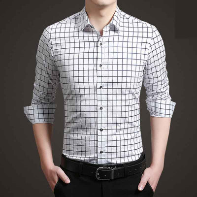 Men Shirts Long Sleeves 2016 Spring Summer Men Fashion Shirts New Dress Shirts Casual Men Cotton Plaid 5XL Shirts Hot Sale
Men Shirts Long Sleeves 2016 Spring Summer Men Fashion Shirts New Dress Shirts Casual Men Cotton Plaid 5XL Shirts Hot Sale
