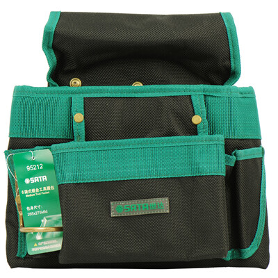 SATA 95212 6 bags of multi-functional tools pockets of electrical pockets of high-level waterproof nylon materials pockets repair package tools hanging bag without belt
SATA 95212 6 bags of multi-functional tools pockets of electrical pockets of high-level waterproof nylon materials pockets repair package tools hanging bag without belt