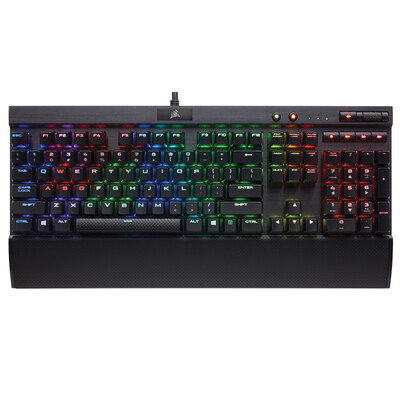 American Corsair Gaming Series K70 LUX RGB Symphony Backlight Mechanical Gaming Keyboard Black Red Axis Jedi Live Chicken Keyboard
American Corsair Gaming Series K70 LUX RGB Symphony Backlight Mechanical Gaming Keyboard Black Red Axis Jedi Live Chicken Keyboard