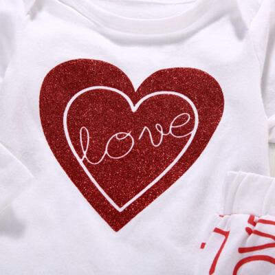 Cute Newborn Kids Baby Girl Love Heart RomperPants 3pcs Outfits Cotton Clothes
Cute Newborn Kids Baby Girl Love Heart RomperPants 3pcs Outfits Cotton Clothes