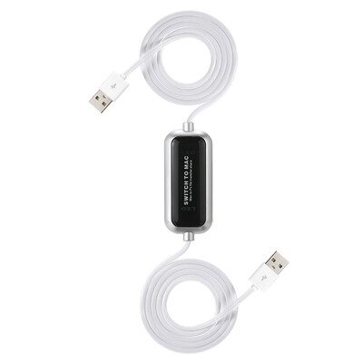 USB Switch for Mac to PC File Data Transfer Share Sync Link Cable KM Keyboard Mouse Switch
USB Switch for Mac to PC File Data Transfer Share Sync Link Cable KM Keyboard Mouse Switch