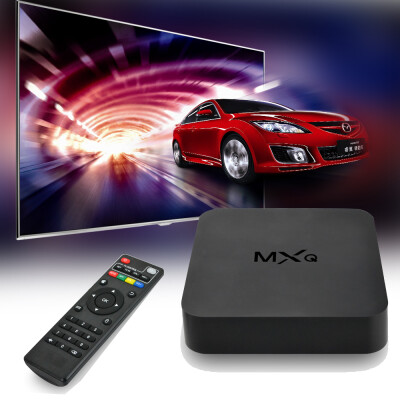 MXQ Amlogic S805 Android 4.4 Quad-Core WiFi Kodi 4K Smart set TV Box 8GB XBMC black EU plug
MXQ Amlogic S805 Android 4.4 Quad-Core WiFi Kodi 4K Smart set TV Box 8GB XBMC black EU plug