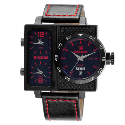 SKONE Sport Quartz Watch 3ATM Water-resistant Watch Men Wristwatches Male Relogio Musculino Calendar
SKONE Sport Quartz Watch 3ATM Water-resistant Watch Men Wristwatches Male Relogio Musculino Calendar