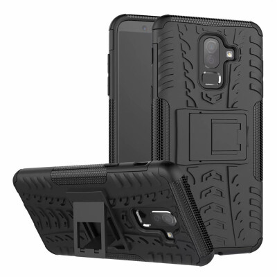 Fivice Samsung J8 2018 Case TPU anti-fall tire pattern back clip bracket phone case
Fivice Samsung J8 2018 Case TPU anti-fall tire pattern back clip bracket phone case
