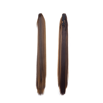 Long Thick Claw Jaw Ponytail Big Straight Wave Clip in Pony Tail Hair Extension Extensions
Long Thick Claw Jaw Ponytail Big Straight Wave Clip in Pony Tail Hair Extension Extensions