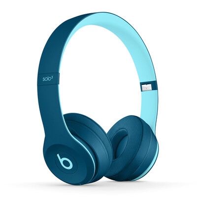 Beats Solo3 Wireless Headset Bluetooth Wireless Headset Phone Headset Gaming Headset - Pop Water Blue MRRH2PAA
Beats Solo3 Wireless Headset Bluetooth Wireless Headset Phone Headset Gaming Headset - Pop Water Blue MRRH2PAA
