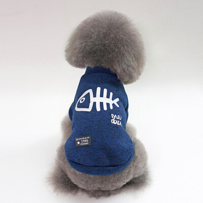 Parrot pet dog clothes cat clothes Teddy puppy puppies cat clothes autumn&winter clothing than bear Schnauzer small dog clothes fish bone sweater - two legs blue XL
Parrot pet dog clothes cat clothes Teddy puppy puppies cat clothes autumn&winter clothing than bear Schnauzer small dog clothes fish bone sweater - two legs blue XL