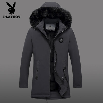 Playboy cotton coat men 2018 winter new hooded youth casual cotton jacket mens slim body trend winter thick warm jacket in the long section fur collar SYZ88755 black
Playboy cotton coat men 2018 winter new hooded youth casual cotton jacket mens slim body trend winter thick warm jacket in the long section fur collar SYZ88755 black
