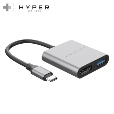 HyperDrive MacBookPro Air Apple Notebook Converter New IPad Pro Dock Type-c Hub USB-c Deep Space Gray
HyperDrive MacBookPro Air Apple Notebook Converter New IPad Pro Dock Type-c Hub USB-c Deep Space Gray