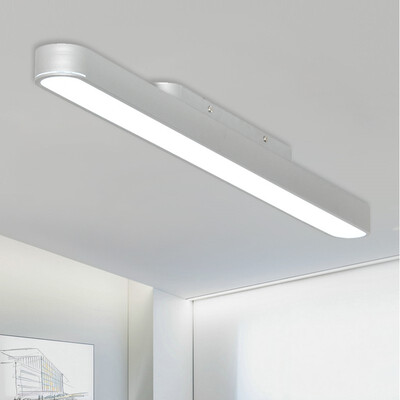 Baycheer HL488724 90CM Long LED Ceiling Light Office LightSilver 
Baycheer HL488724 90CM Long LED Ceiling Light Office LightSilver