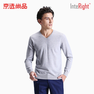 INTERIGHT mens sweater small V-neck seamless business Slim sweater flower gray L
INTERIGHT mens sweater small V-neck seamless business Slim sweater flower gray L