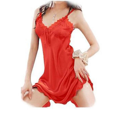 Women Sexy Sleepwear Nightgown Satin Silk Babydoll Lace Robes Sleep Dress S-XL
Women Sexy Sleepwear Nightgown Satin Silk Babydoll Lace Robes Sleep Dress S-XL