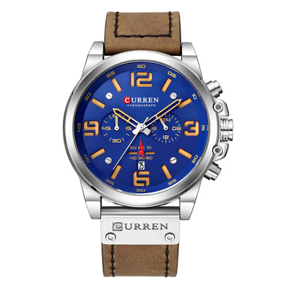 CURREN 8314 Men Watch Quartz Brand Watch Wristwatch Calendar Hour Minute Time Display Leather Watch
CURREN 8314 Men Watch Quartz Brand Watch Wristwatch Calendar Hour Minute Time Display Leather Watch