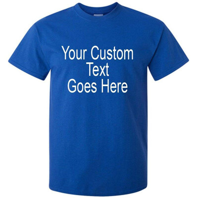 Custom Tshirts Design Your Own Many Fonts & Colors to Choose from Personalized T-Shirts
Custom Tshirts Design Your Own Many Fonts & Colors to Choose from Personalized T-Shirts
