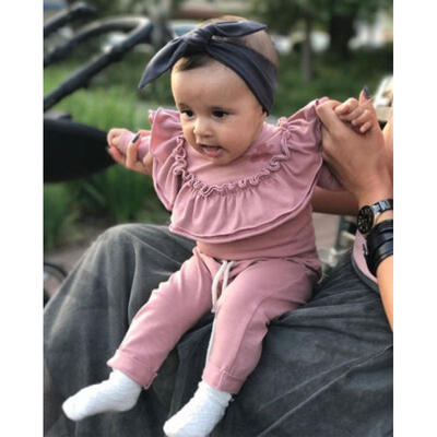 2PCS Baby Girls Outfits Romper BodysuitPants Set Infant Autumn Clothes UK Stock
2PCS Baby Girls Outfits Romper BodysuitPants Set Infant Autumn Clothes UK Stock