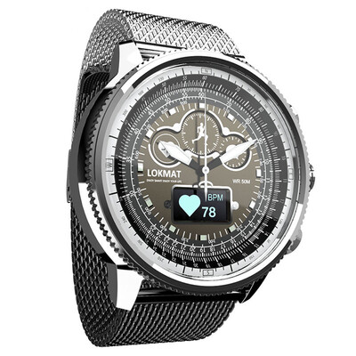 Lokmat MOKA Smart Watch Sport Band Fitness Tracker Heart Rate Calories Sensor BT Pedometers Information Reminder Digital Men Clock
Lokmat MOKA Smart Watch Sport Band Fitness Tracker Heart Rate Calories Sensor BT Pedometers Information Reminder Digital Men Clock