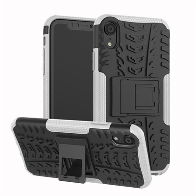 Fivice iPhone XR 61 inch Case TPU anti-fall tire pattern back clip bracket phone case
Fivice iPhone XR 61 inch Case TPU anti-fall tire pattern back clip bracket phone case