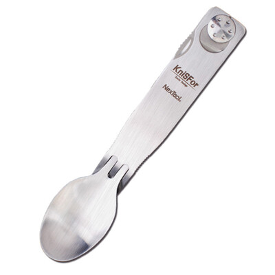 Nuo Tuo NexTool stainless steel knife&fork spoon one can be folded multi-functional outdoor camping barbecue picnic table Nafu KT5011
Nuo Tuo NexTool stainless steel knife&fork spoon one can be folded multi-functional outdoor camping barbecue picnic table Nafu KT5011
