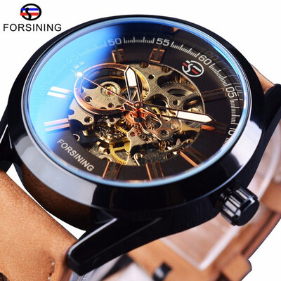 Forsining Mens Casual Sport Watch Genuine Leather Top Brand Luxury Army Military Automatic Mens Wrist Watch Skeleton Clock
Forsining Mens Casual Sport Watch Genuine Leather Top Brand Luxury Army Military Automatic Mens Wrist Watch Skeleton Clock