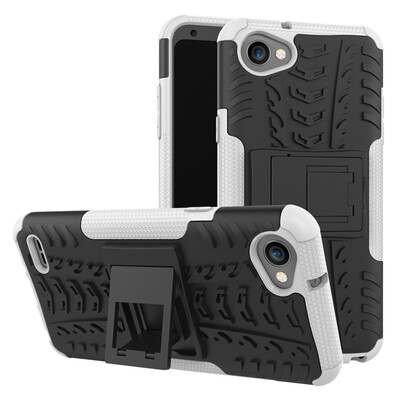 Fivice LG Stylus Q6Q6 plus Case TPU anti-fall tire pattern back clip bracket phone case
Fivice LG Stylus Q6Q6 plus Case TPU anti-fall tire pattern back clip bracket phone case