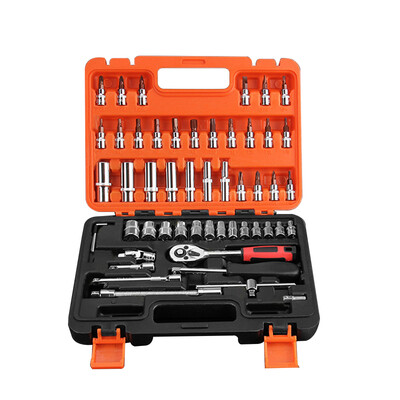 53pcs Multifunctional Professional Steel Socket Wrench Tool Set Car Repair Toolbox Automobile&Motorcycle Tools
53pcs Multifunctional Professional Steel Socket Wrench Tool Set Car Repair Toolbox Automobile&Motorcycle Tools