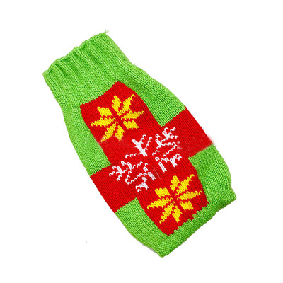 UpperX Decoration Bag Bottle of wine Xmas Reindeer Costume Christmas Decor Gift Packaging Ornament table green & red 
UpperX Decoration Bag Bottle of wine Xmas Reindeer Costume Christmas Decor Gift Packaging Ornament table green & red