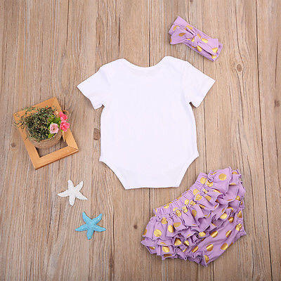 Worth the wait Suit Newborn Baby Girl Romper Shorts 3pcs Outfits Clothes Set UK
Worth the wait Suit Newborn Baby Girl Romper Shorts 3pcs Outfits Clothes Set UK
